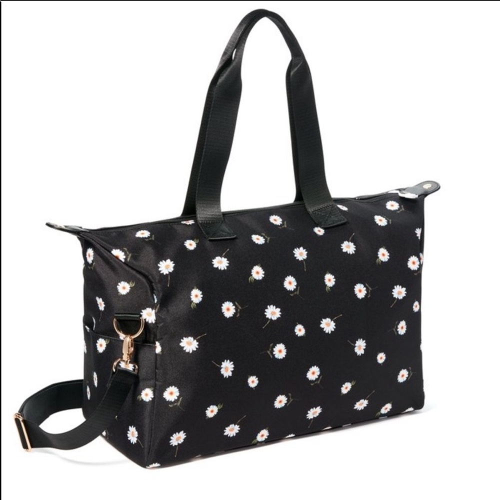 NWT Alice and Olivia nylon overnight tote bag